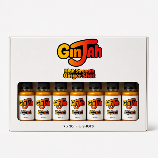 GINJAH Strong Ginger Shot – 7 Pack