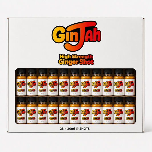 GINJAH Strong Ginger Shot – 28 Pack