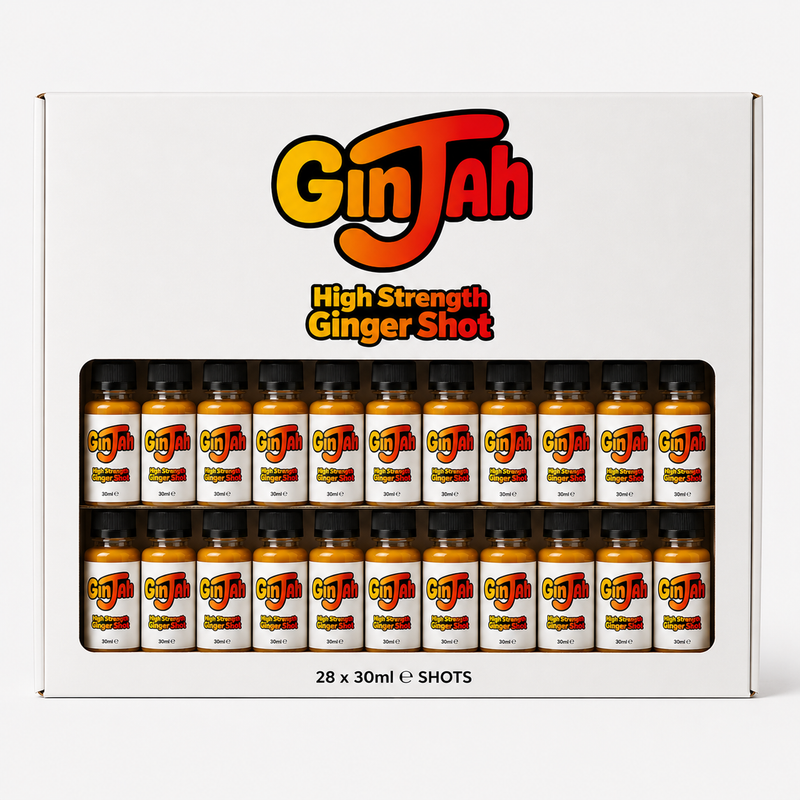 GINJAH Strong Ginger Shot – 28 Pack